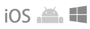 iOS、Androidに対応